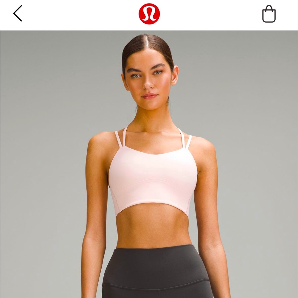 EUC Lululemon Like a Cloud longline bra sz 12